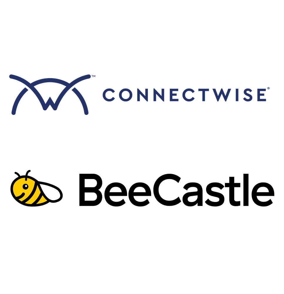 Connectwise and BeeCastle logos